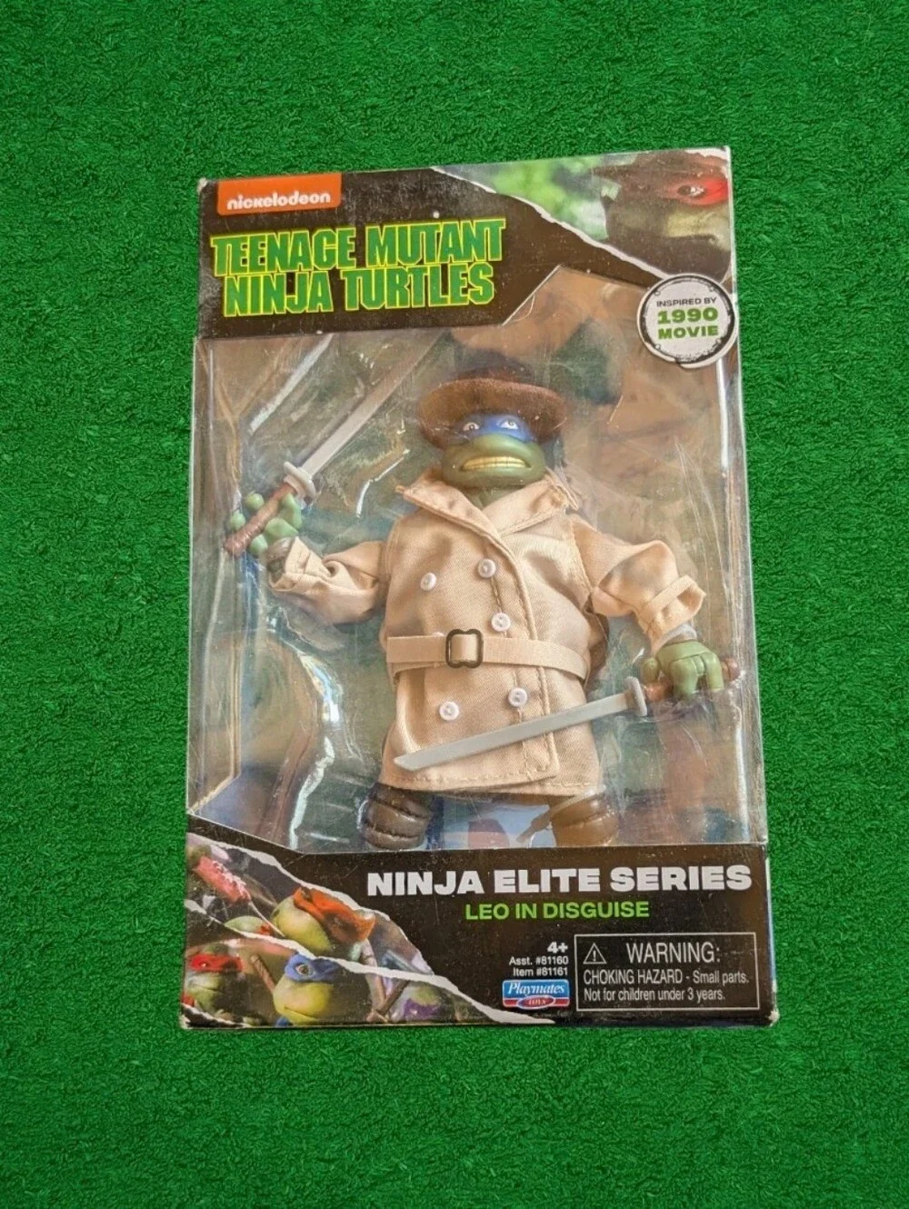 NWOT Teenage Mutant Ninja Turtles Leo In Disguise Figure.Elite Edition